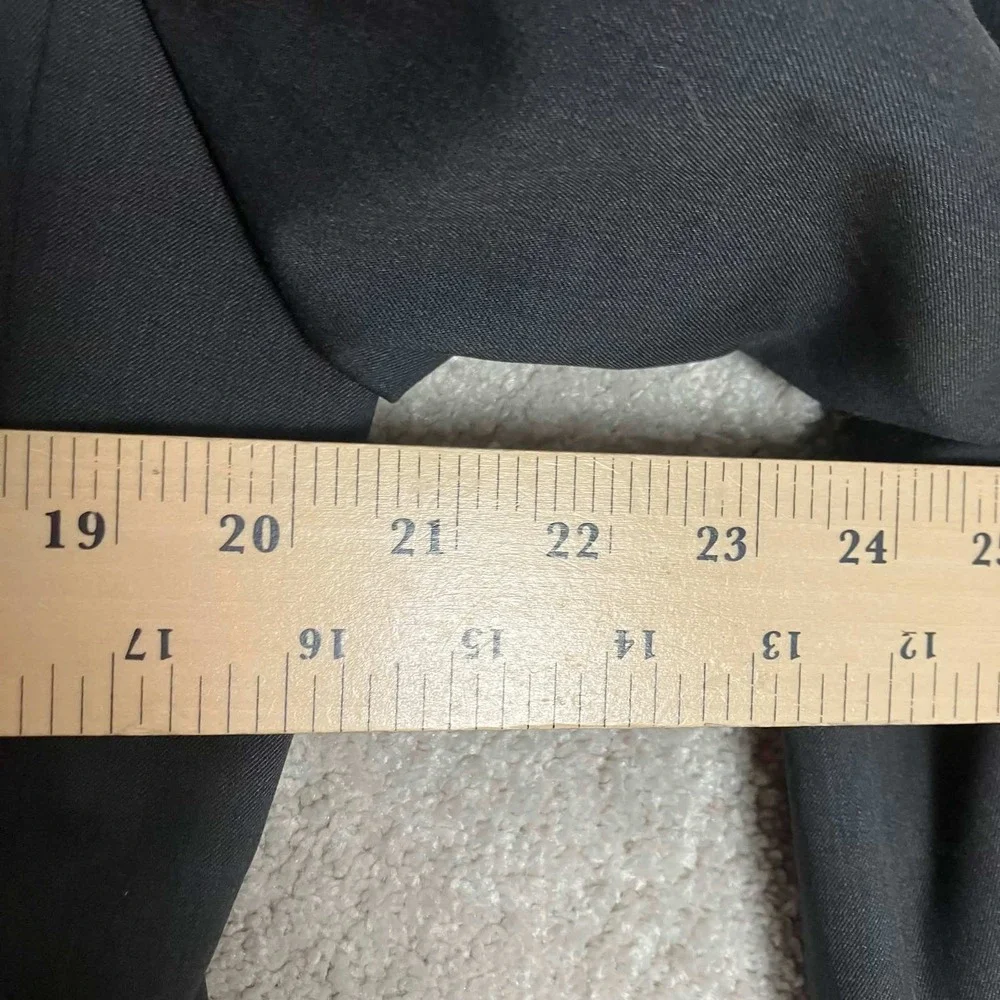 Banana Republic Mens 40S Standard Fit Marzotto Super 120s Wool Suit Jacket Grey